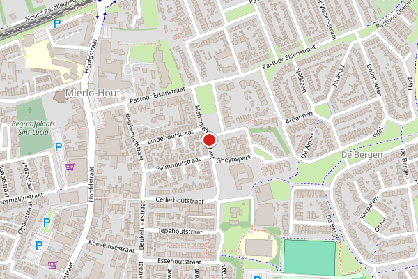 Kaart Helmond