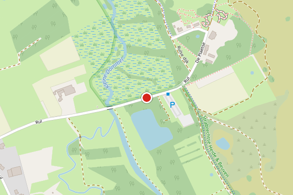 Brandweer-melding op Rul, Heeze op 28 juni, kaart-overzicht