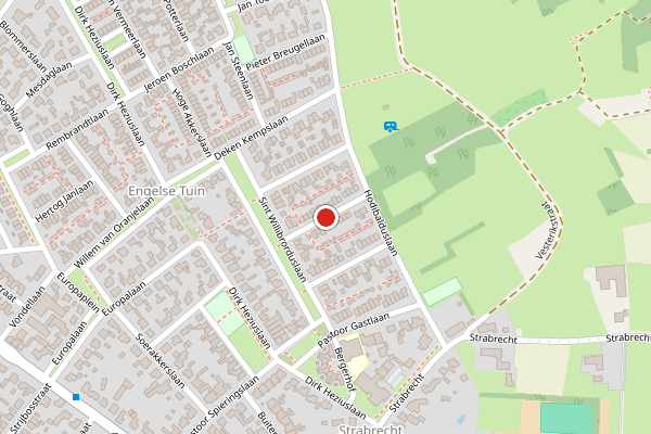 Brandweer-melding op Vicaris van Litsenburghlaan, Heeze op 28 juni, kaart-overzicht