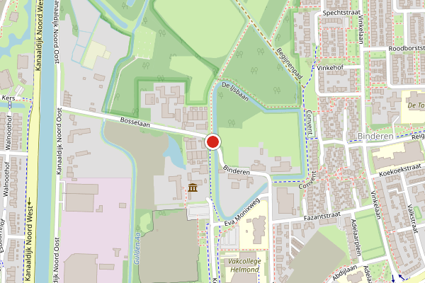 Brandweer-melding op Binderen, Helmond op 29 juni, kaart-overzicht