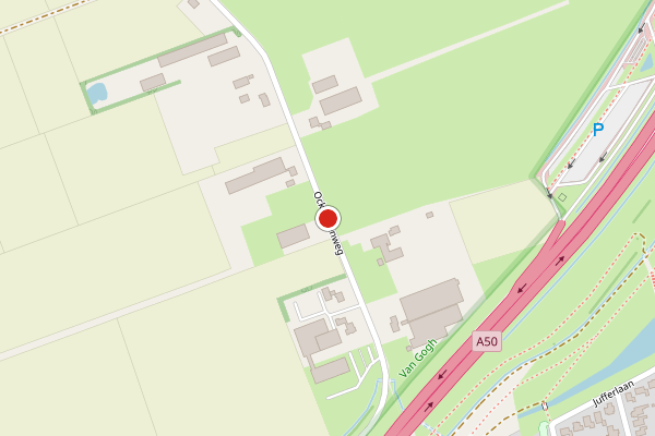 Brandweer-melding op Breugel op 8 juli, kaart-overzicht