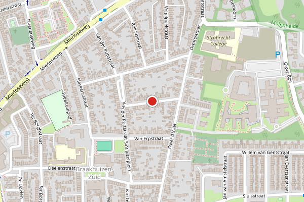 Brandweer-melding op Vincent van den Heuvelstraat, Geldrop op 8 juli, kaart-overzicht