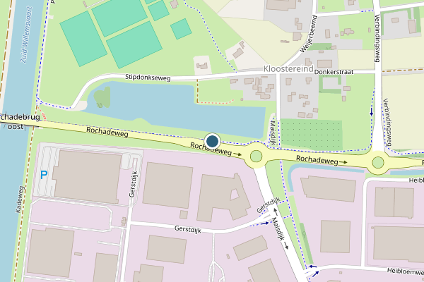 Politie-melding op Rochadeweg, Helmond op 9 juli, kaart-overzicht
