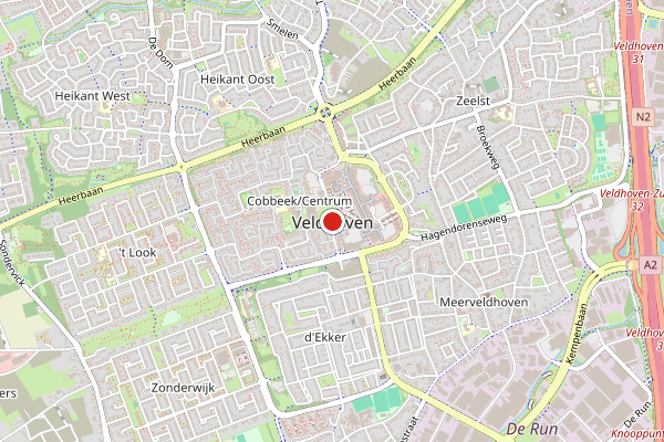 Brandweer-melding op De Sitte, Veldhoven op 13 juli, kaart-overzicht