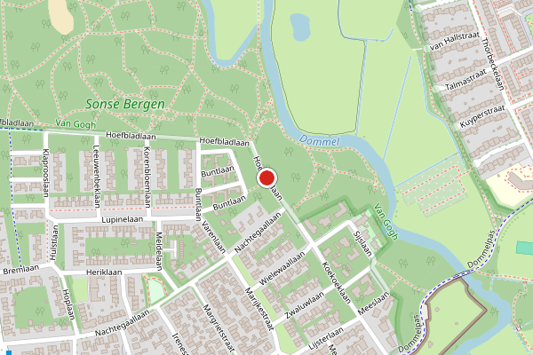 Brandweer-melding op Breugel op 20 juli, kaart-overzicht