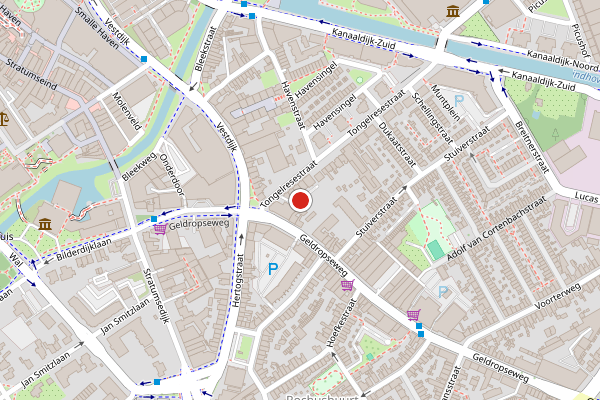 Brandweer-melding op Methusalemplein, Eindhoven op 22 juli, kaart-overzicht