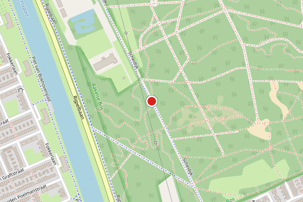 Brandweer-melding op Scheidijk, Helmond op 22 juli, kaart-overzicht