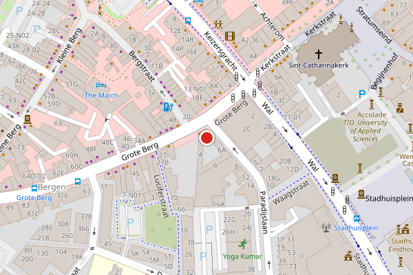Brandweer-melding op Paradijslaan, Eindhoven op 24 juli, kaart-overzicht