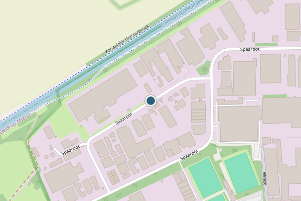 Politie-melding op Spaarpot, Geldrop op 26 juli, kaart-overzicht
