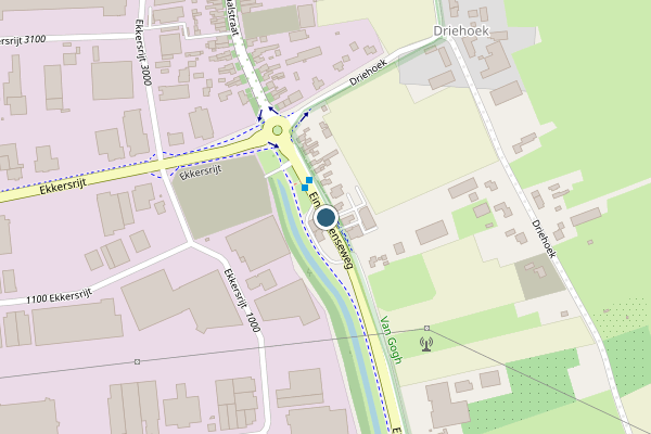 Politie-melding op Breugel op 30 juli, kaart-overzicht