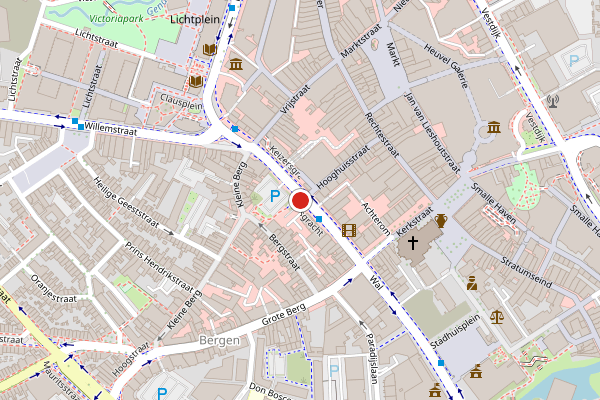 Brandweer-melding op Keizersgracht, Eindhoven op 2 augustus, kaart-overzicht