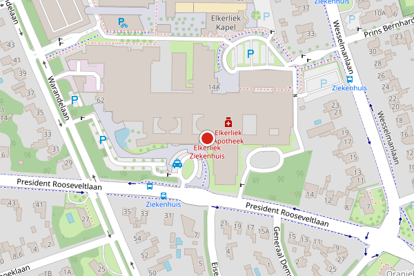 Brandweer-melding op Wesselmanlaan, Helmond op 3 augustus, kaart-overzicht