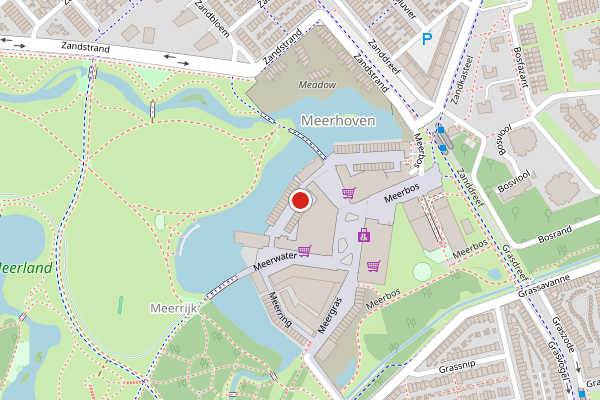 Brandweer-melding op Meerring, Eindhoven op 3 augustus, kaart-overzicht