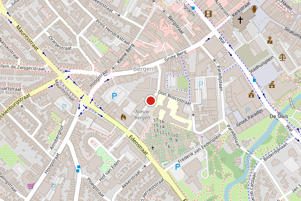 Brandweer-melding op Deken van Somerenstraat, Eindhoven op 3 augustus, kaart-overzicht