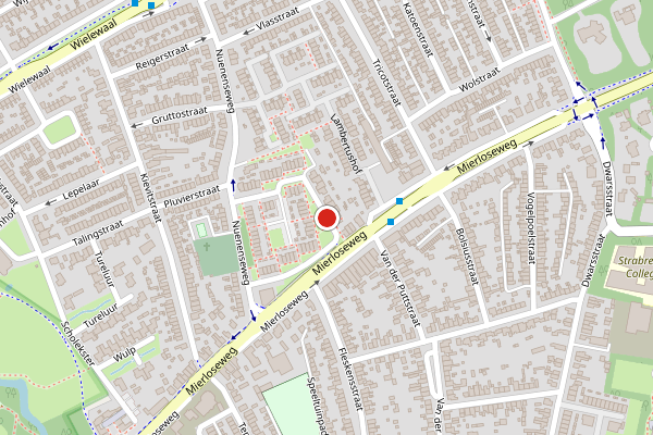 Brandweer-melding op Harrie van Gestelstraat, Geldrop op 6 augustus, kaart-overzicht