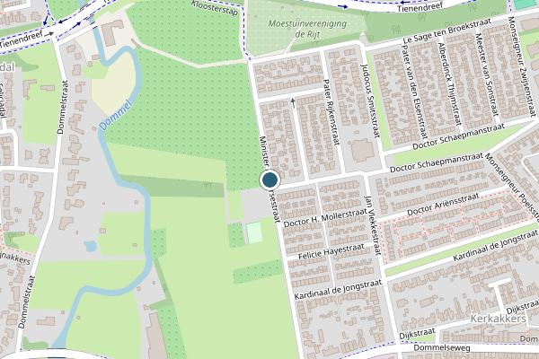 Politie-melding op Min. Aalbersestraat, Valkenswaard op 31 mei, kaart-overzicht