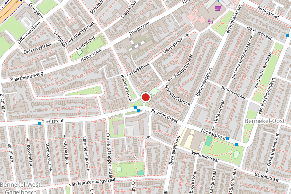 Brandweer-melding op Arcadeltstraat, Eindhoven op 11 juni, kaart-overzicht
