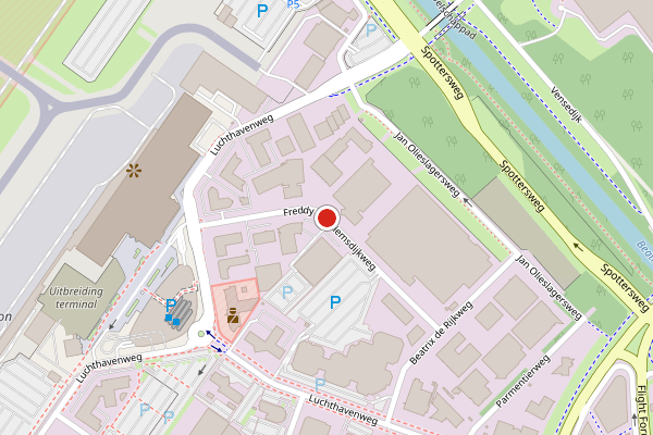 Brandweer-melding op Freddy van Riemsdijkweg, Eindhoven op 12 juni, kaart-overzicht