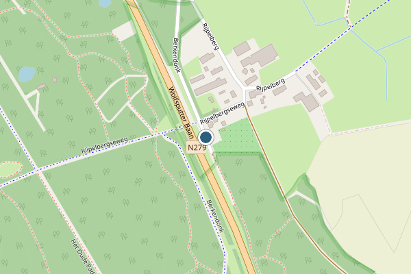 Politie-melding op Rijpelbergseweg, Helmond op 15 juni, kaart-overzicht