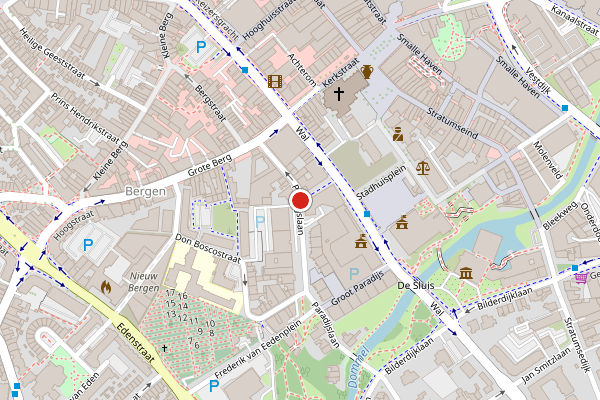 Brandweer-melding op Paradijslaan, Eindhoven op 19 juni, kaart-overzicht