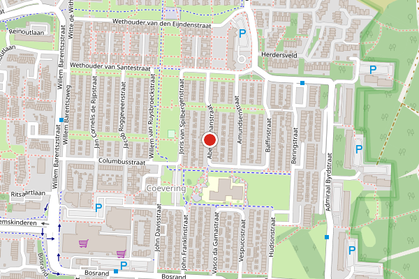 Brandweer-melding op Abel Tasmanstraat, Geldrop op 21 juni, kaart-overzicht