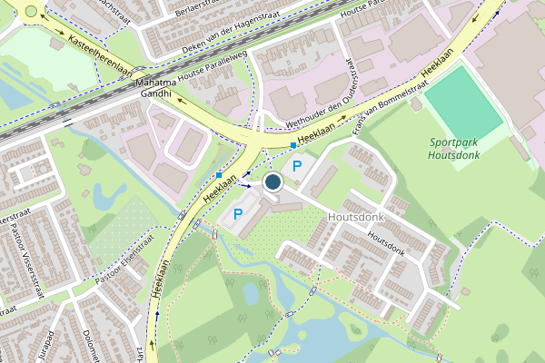 Politie-melding op Wethouder van Deutekomplein, Helmond op 22 juni, kaart-overzicht