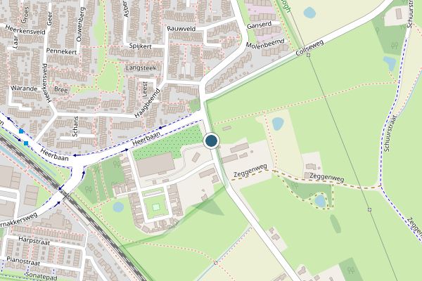 Politie-melding op Urkhovenseweg, Eindhoven op 23 juni, kaart-overzicht