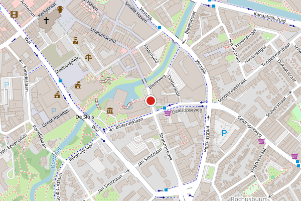Brandweer-melding op Stratumsedijk, Eindhoven op 26 juni, kaart-overzicht