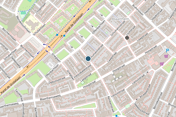 Politie-melding op Casellastraat, Eindhoven op 27 juni, kaart-overzicht