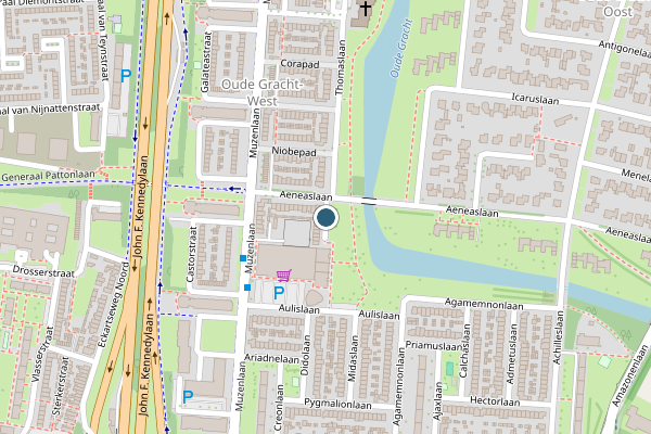 Politie-melding op Cassandraplein, Eindhoven op 27 juni, kaart-overzicht